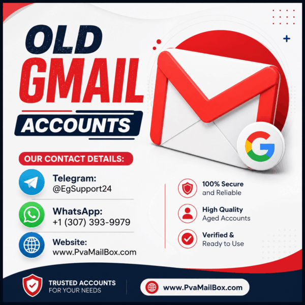 Buy Old Gmail Accounts